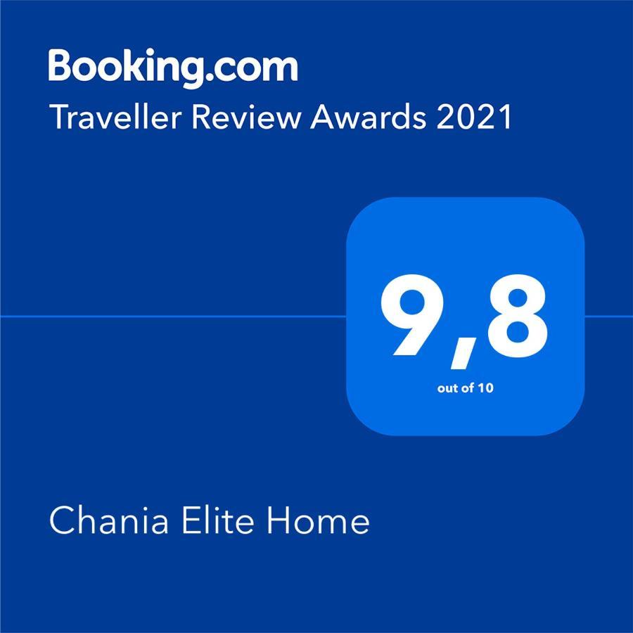 Chania Elite Homes I-Sunny Apartment 4Km From Center Bagian luar foto