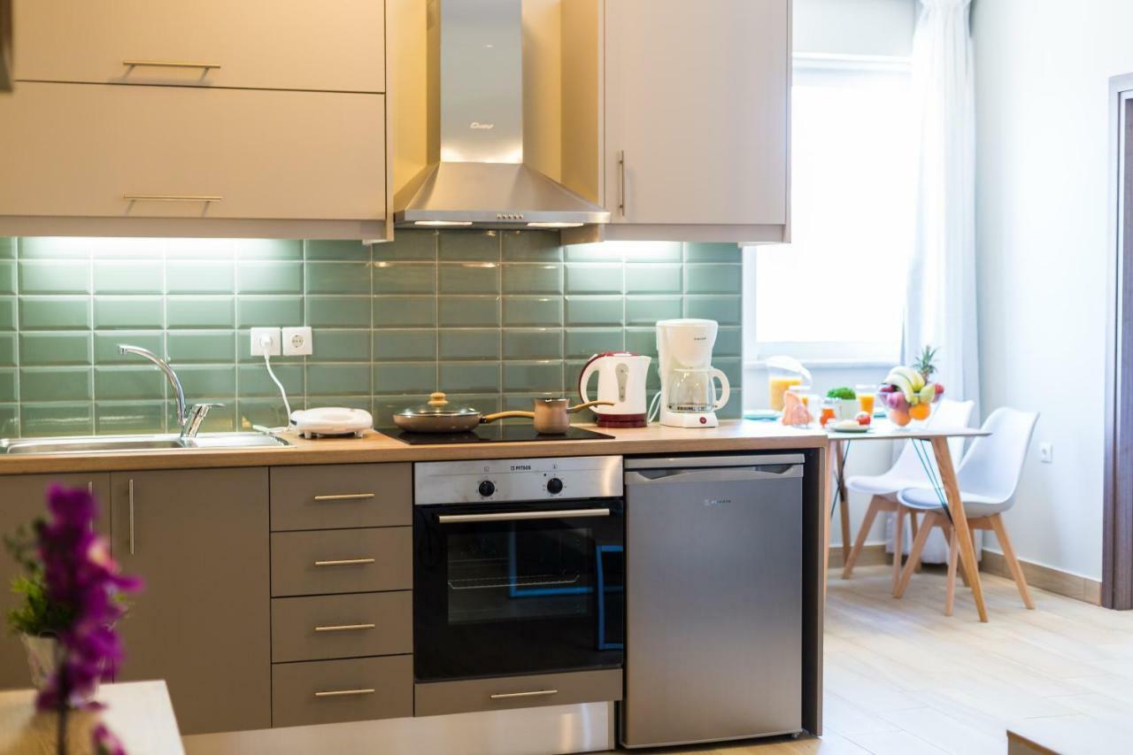 Chania Elite Homes I-Sunny Apartment 4Km From Center Bagian luar foto